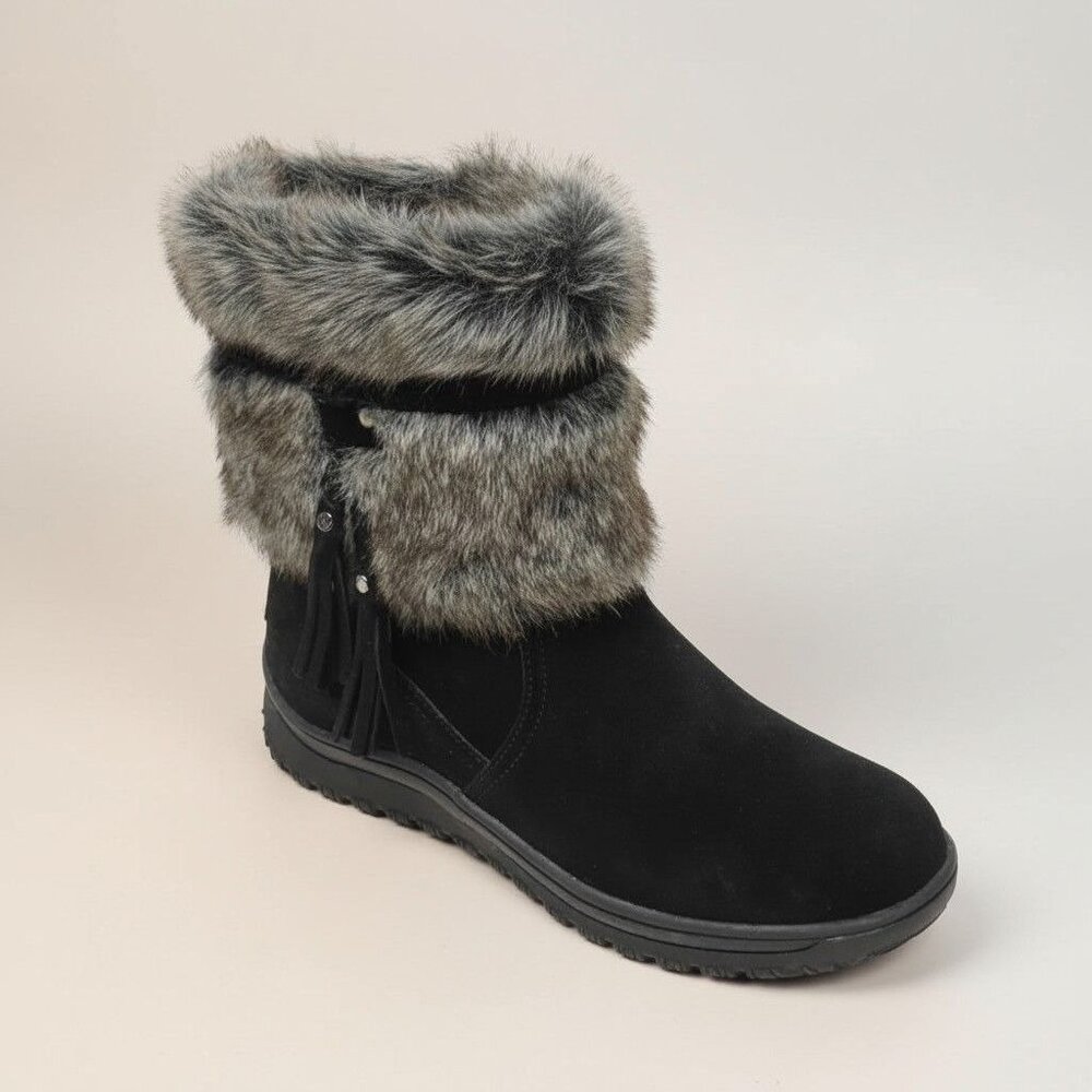 Minnetonka Women's Everett Boots Dusty Brown Size 8 NEW IN BOX!
